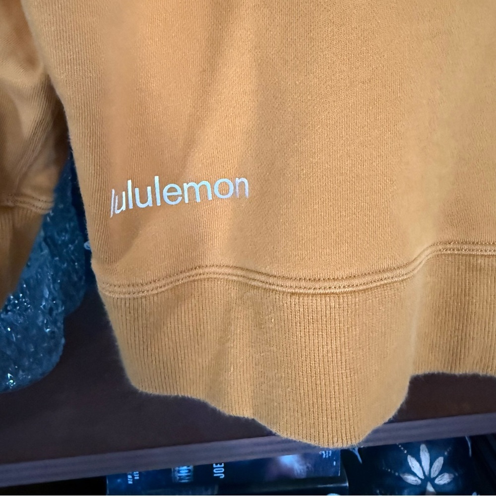 Lululemon Athletica - All Yours Mustard Yellow Hoodie - Women’s Small - Picture 6 of 7